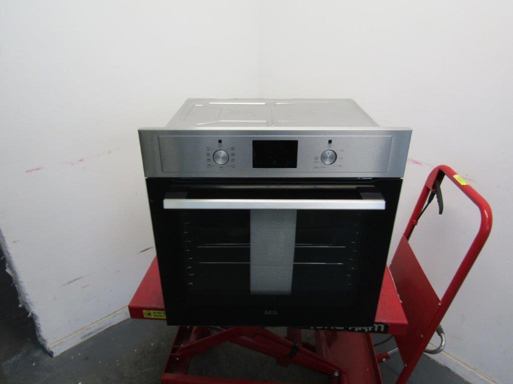 AEG BEX335011M Single Oven Electric Built in Stainless Steel GRADE A