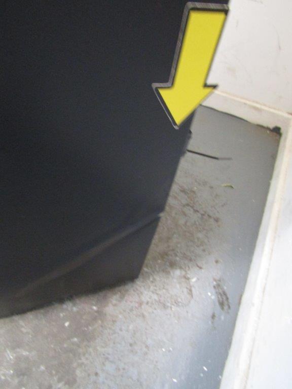 AEG RCB732E7MG Fridge Freezer Frost Free Freestanding Matt Black Glass GRADE A
