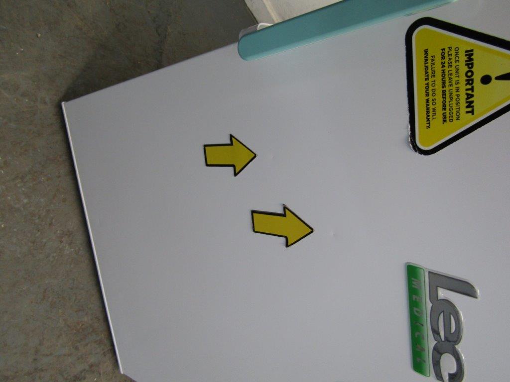 Lec LSFSR158BT 158L Laboratory Fridge Spark Free White GRADE B