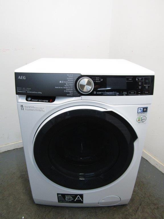 AEG LWR8585M5UD Washer Dryer 8kg + 5kg 1600 rpm White GRADE A