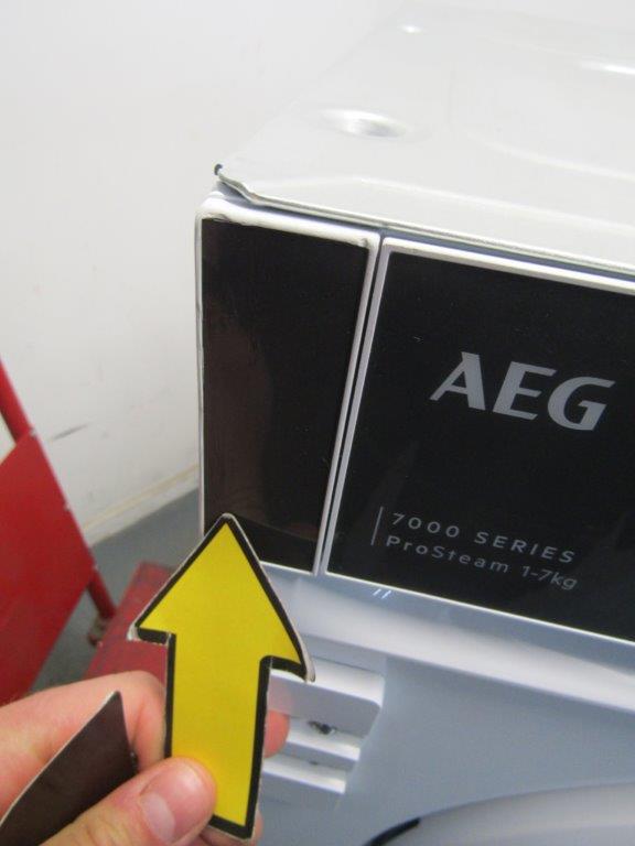 AEG LF7E7431BI Washing Machine Integrated 7kg 1400rpm ProSteam GRADE B