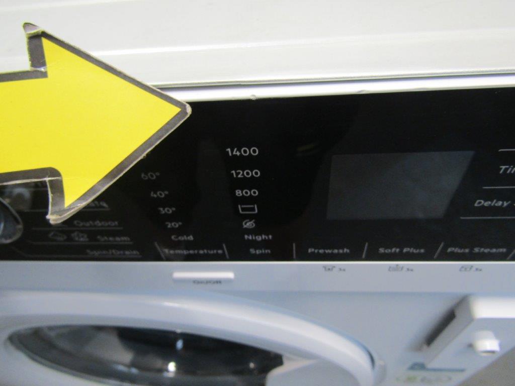 AEG LF7E7431BI Washing Machine Integrated 7kg 1400rpm ProSteam GRADE B