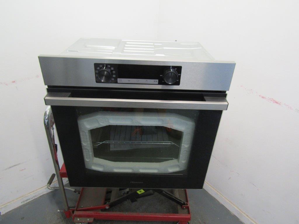 Hisense BI64211PX Pyrolytic Single Oven Air Fry Electric in Black GRADE B