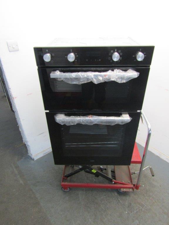 Cooke & Lewis CLELDO105 Double Oven Built In Black GRADE B