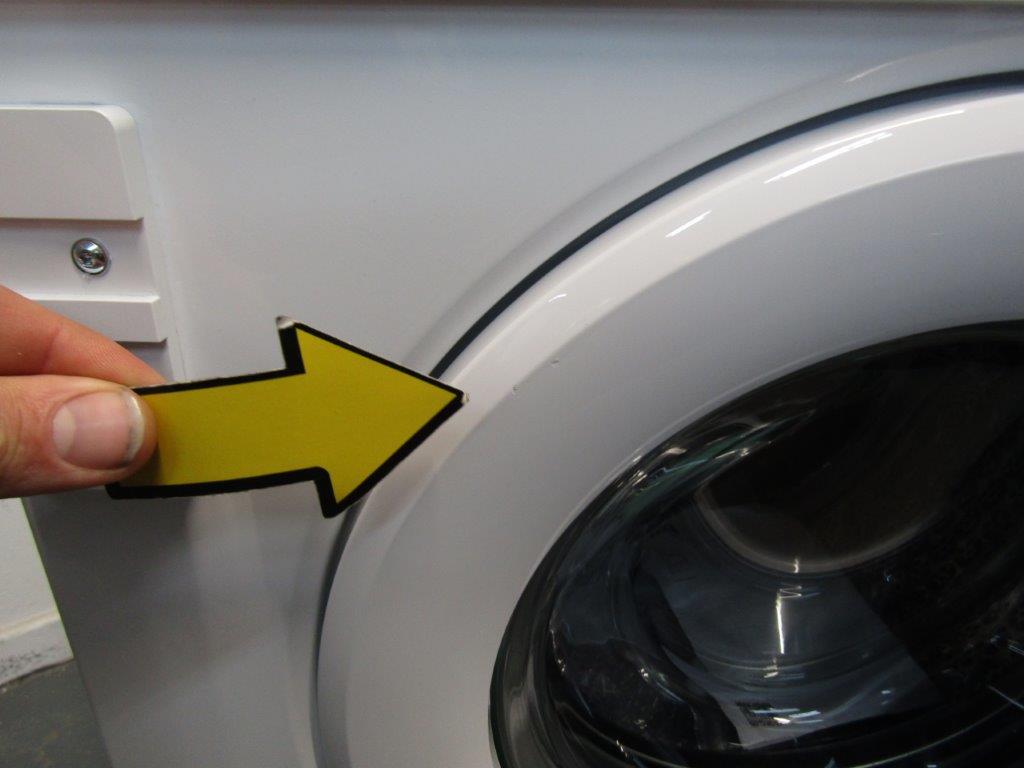 AEG L7FE7261BI Washing Machine Integrated 7kg 1200rpm GRADE B