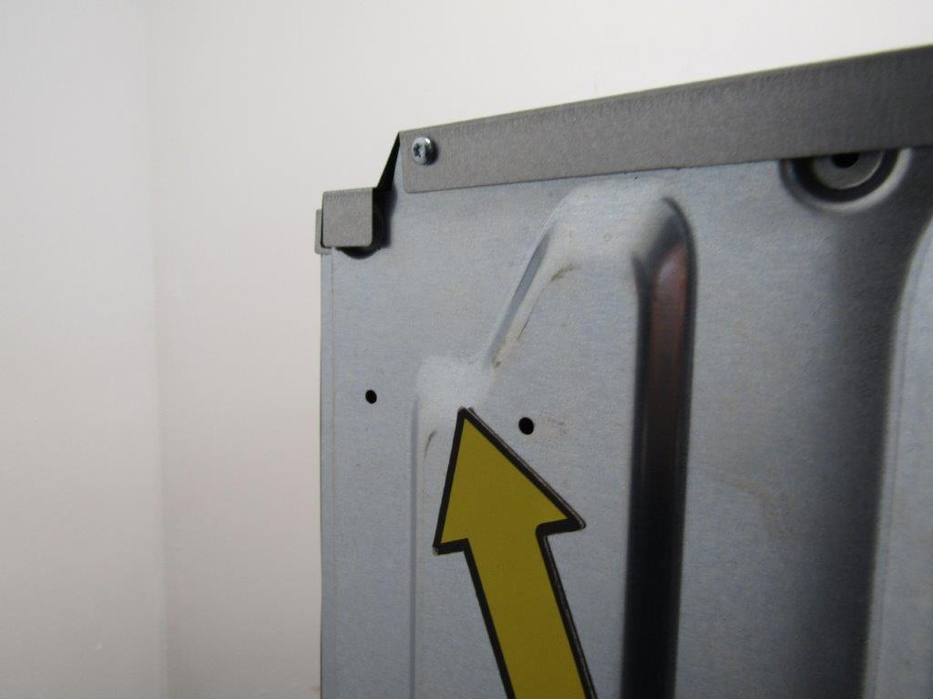 Zanussi ZKCNA4X1 Double Oven Built in Electric Stainless Steel GRADE A