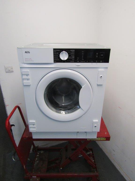 AEG LX6WG84634BI Washer Dryer Fully Integrated 8kg + 4kg 1600rpm White GRADE B