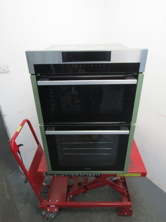 AEG DCE731110M Double Oven Electric Built In Stainless Steel GRADE A