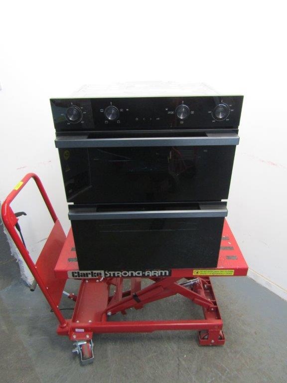 Hisense BUD714221ADBG Double Oven Built Under in Black. GRADE B