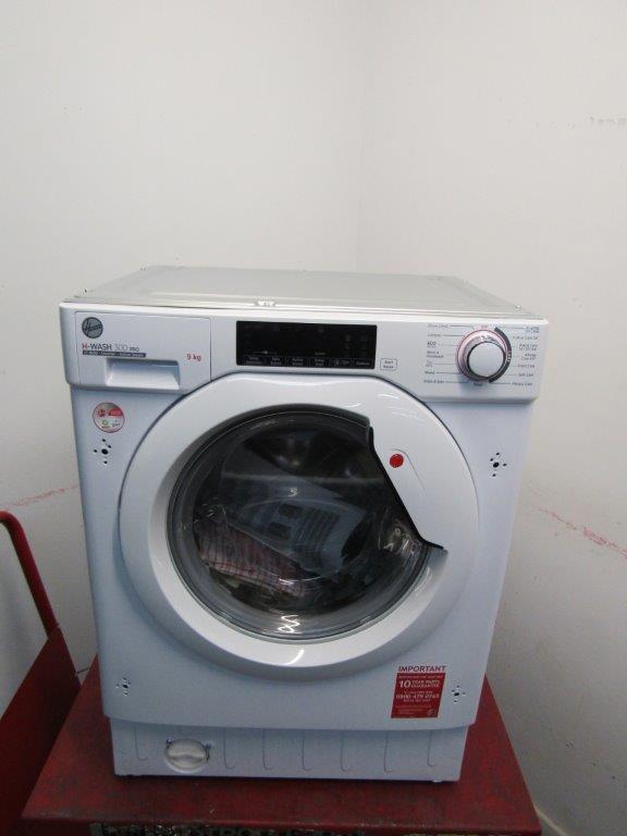 Hoover HBWOS69TAMET Washing Machine Fully Integrated 9kg 1600rpm GRADE A