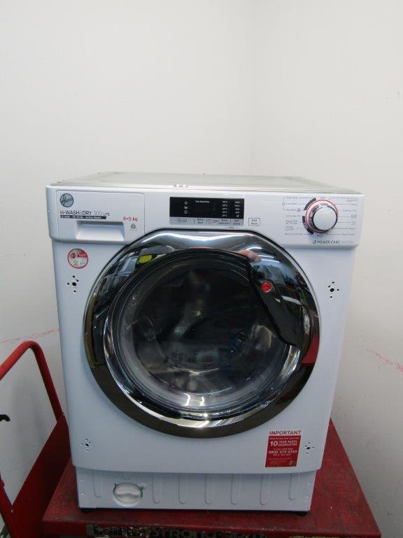 Hoover HBDS495D2ACE Washer Dryer Integrated 9kg + 5kg 1600rpm White GRADE A