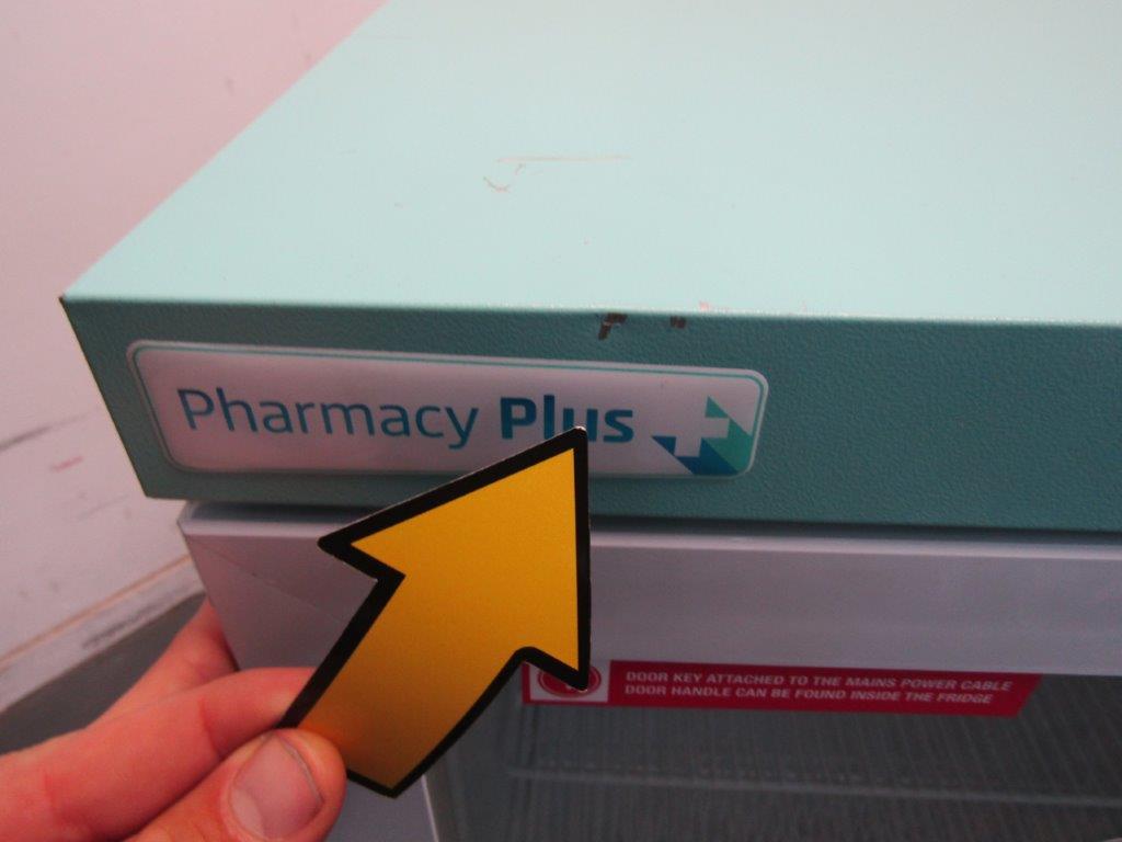 Lec PPGR158BT-UK Pharmacy Refrigerator Glass Door 158L White GRADE B