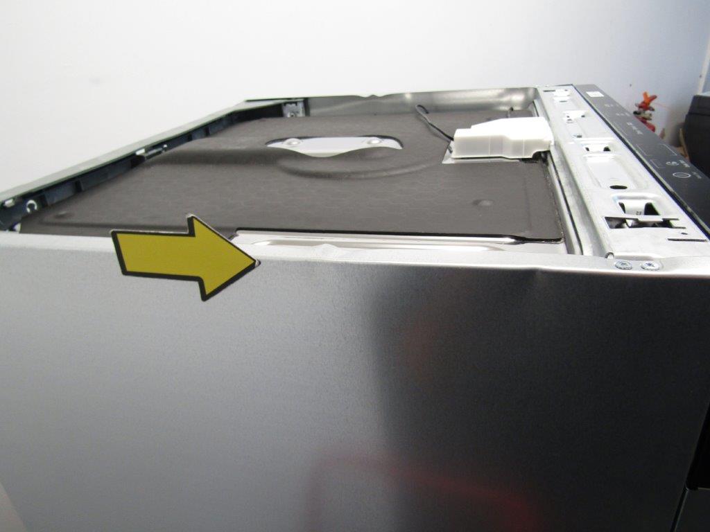 AEG FSB42607Z Integrated Dishwasher 60cm Black Control Panel GRADE A