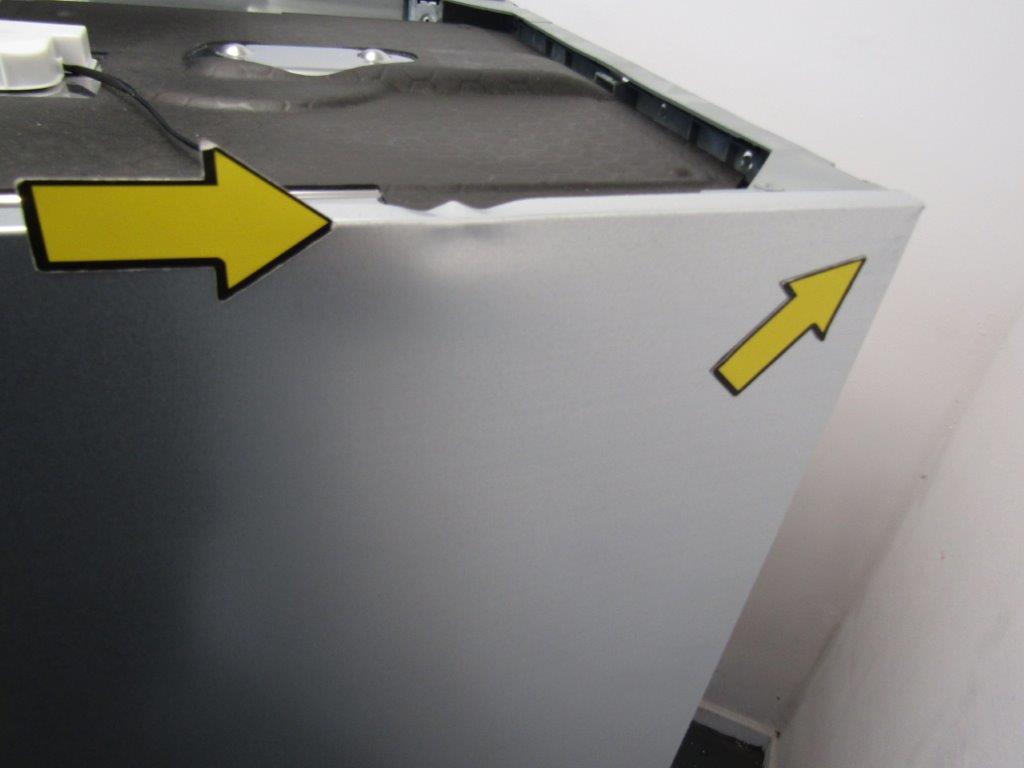 AEG FSB42607Z Integrated Dishwasher 60cm Black Control Panel GRADE A