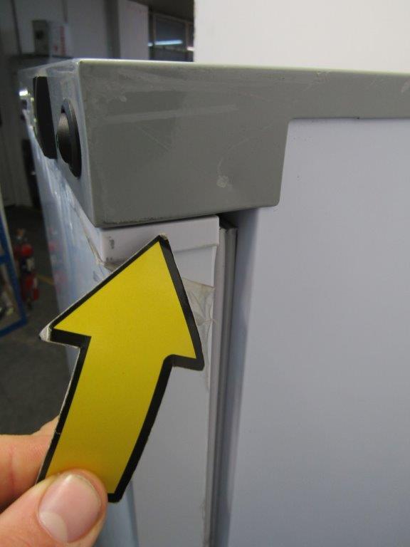 CoolMed CMS300 Ward Refrigerator 308L Solid Door in White REFURBISHED