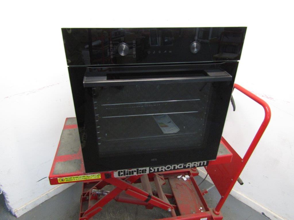 AEG OS6AB50AK Single Oven Electric Air Fry in Black GRADE A