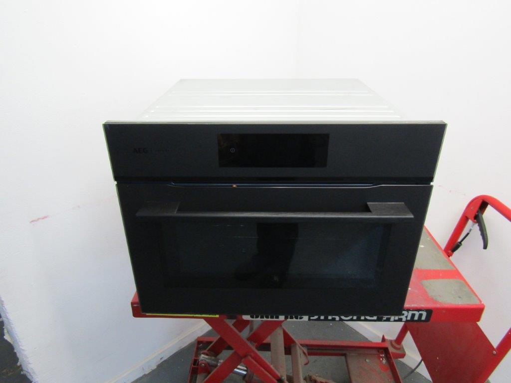 AEG PK8000WT MealAssist Combination Microwave Built in Matt Black GRADE B