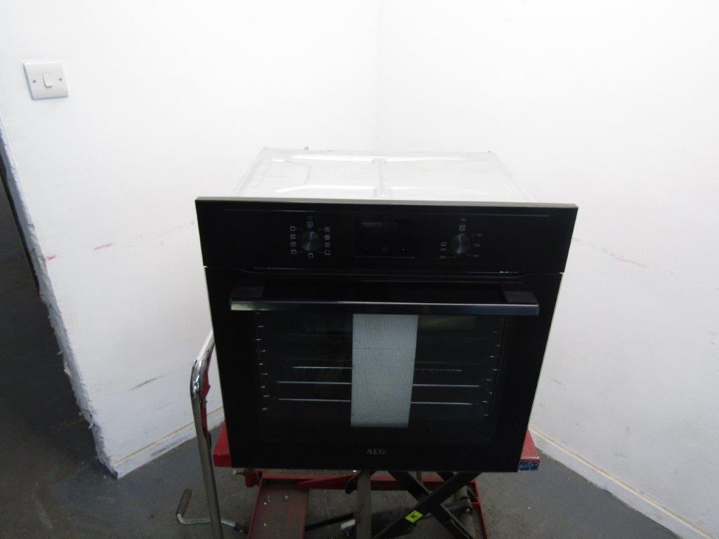 AEG BEX33501EB Single Oven Electric Built in Black GRADE B