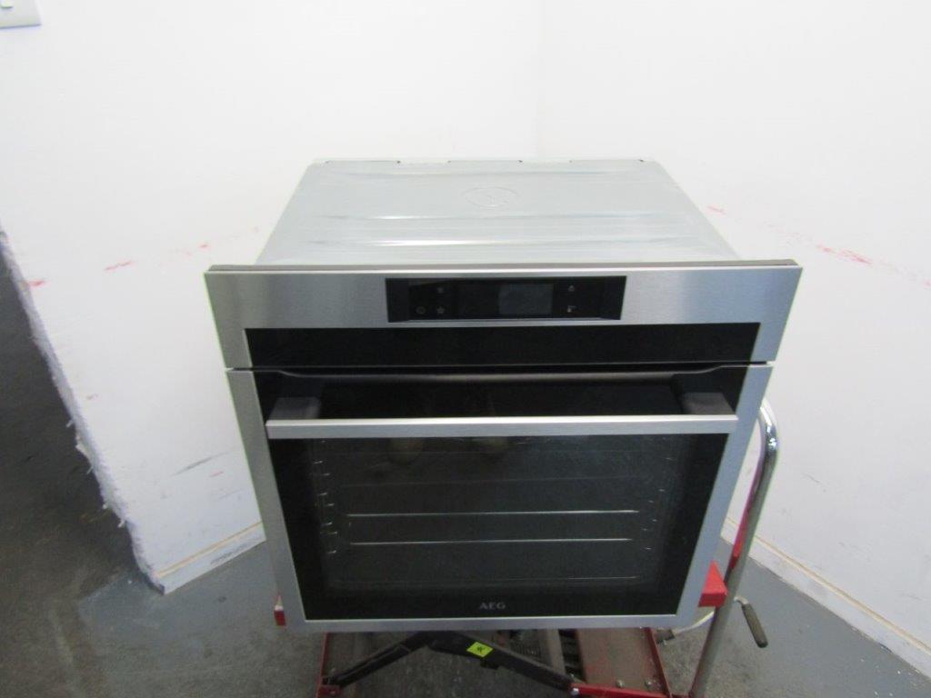 AEG BPE742380M Single Oven Electric Pyrolytic Stainless Steel GRADE B