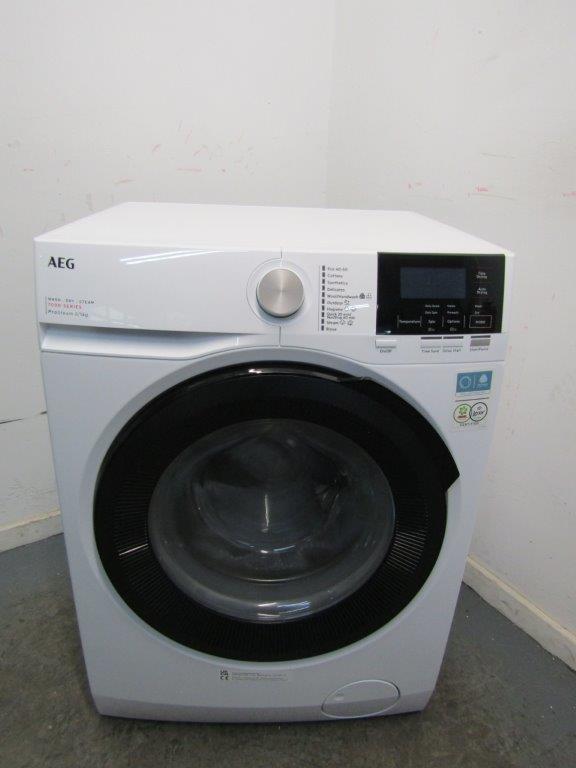 AEG LWR7185M4B Prosteam Condenser Washer Dryer 8kg + 5kg 1400 rpm White Grade A