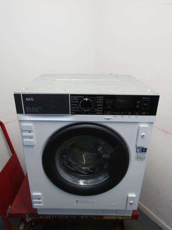 AEG L7WC84636BI Washer Dryer Integrated 8kg + 4kg 1600rpm White REFURBISHED