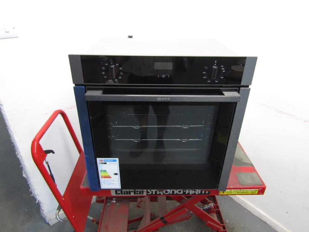 Neff B3ACE4HG0B Single Oven Slide & Hide Built In Graphite Black GRADE A