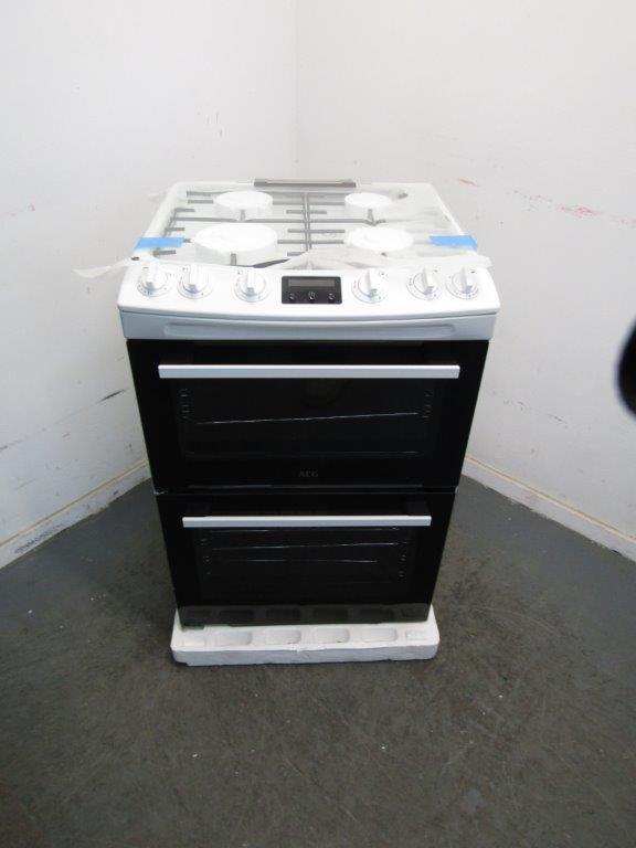 AEG CGX6130ACW Gas Cooker 60cm in White GRADE A