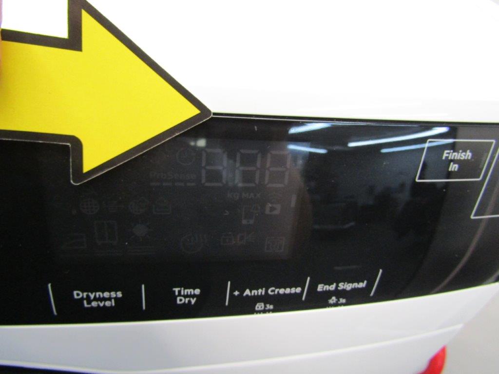 AEG TR739G4B Tumble Dryer 9kg Heat Pump in White GRADE B