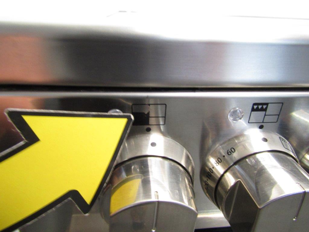 Stoves Sterling Deluxe D1000EI TCH Range 100cm Induction Stainless Steel GRADE B