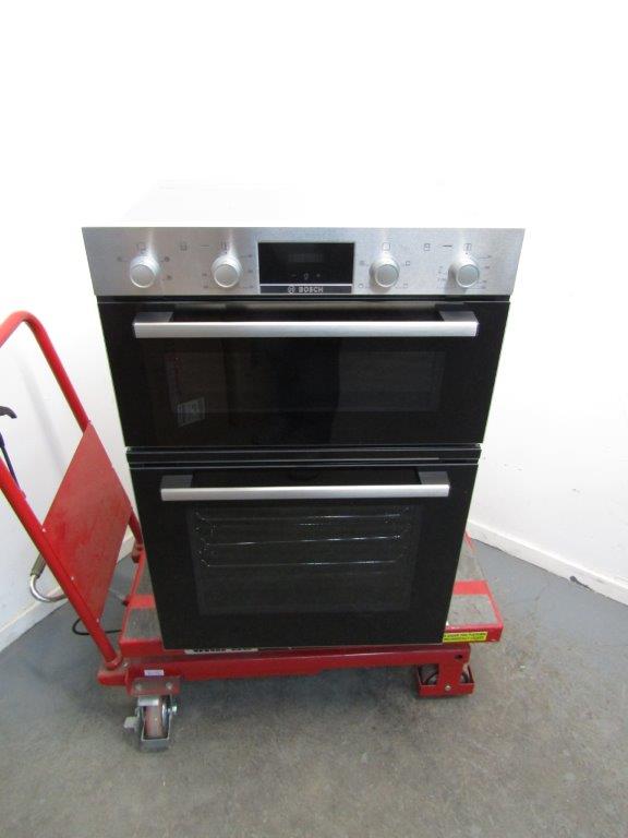 Bosch MHA133BR0B Double Oven Electric Built In Stainless Steel GRADE A