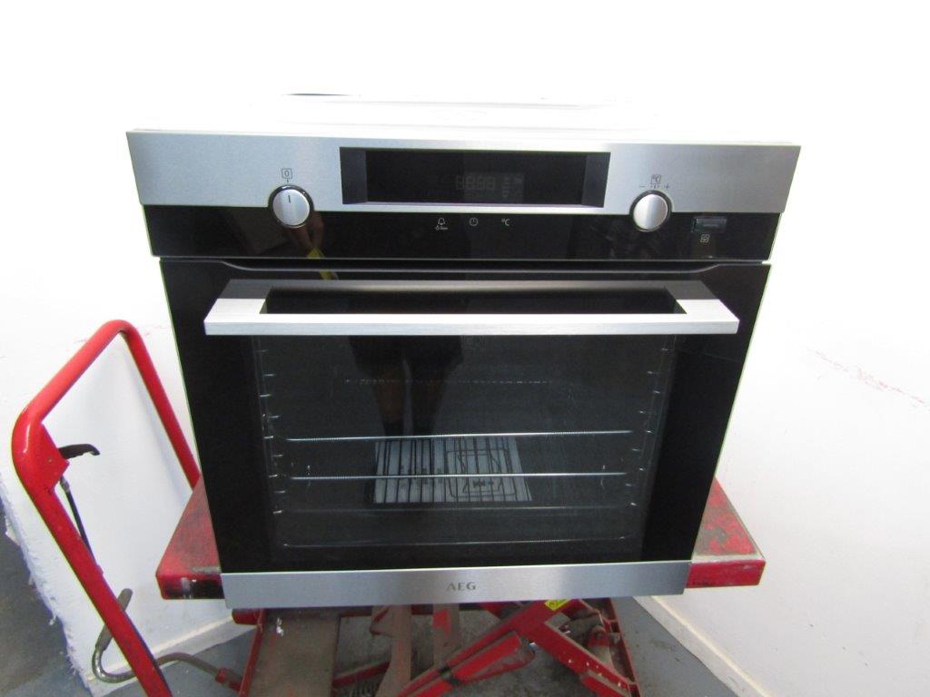 AEG BCK556220M Single Oven Electric in Stainless Steel GRADE B