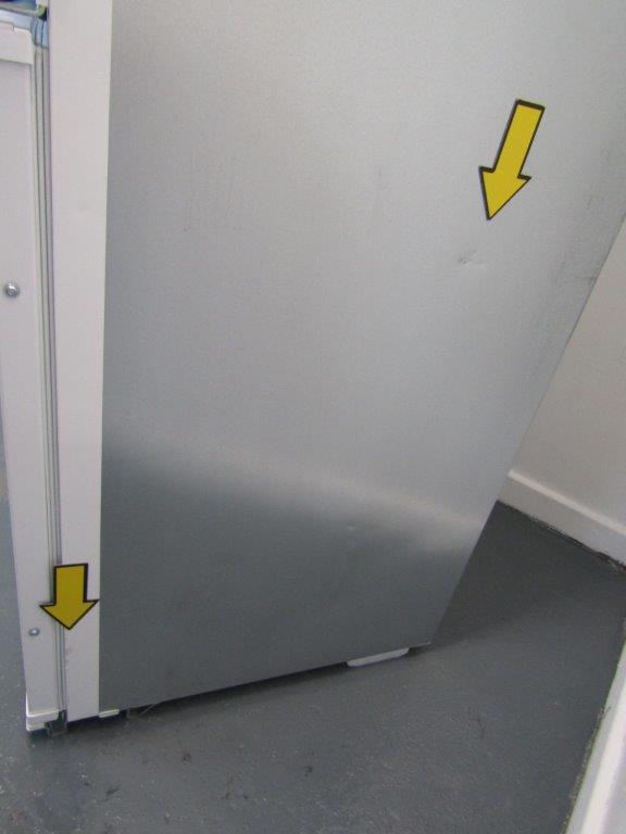 AEG OSC6N181ES Fridge Freezer Fully Integrated 70:30 No Frost Sliding GRADE A