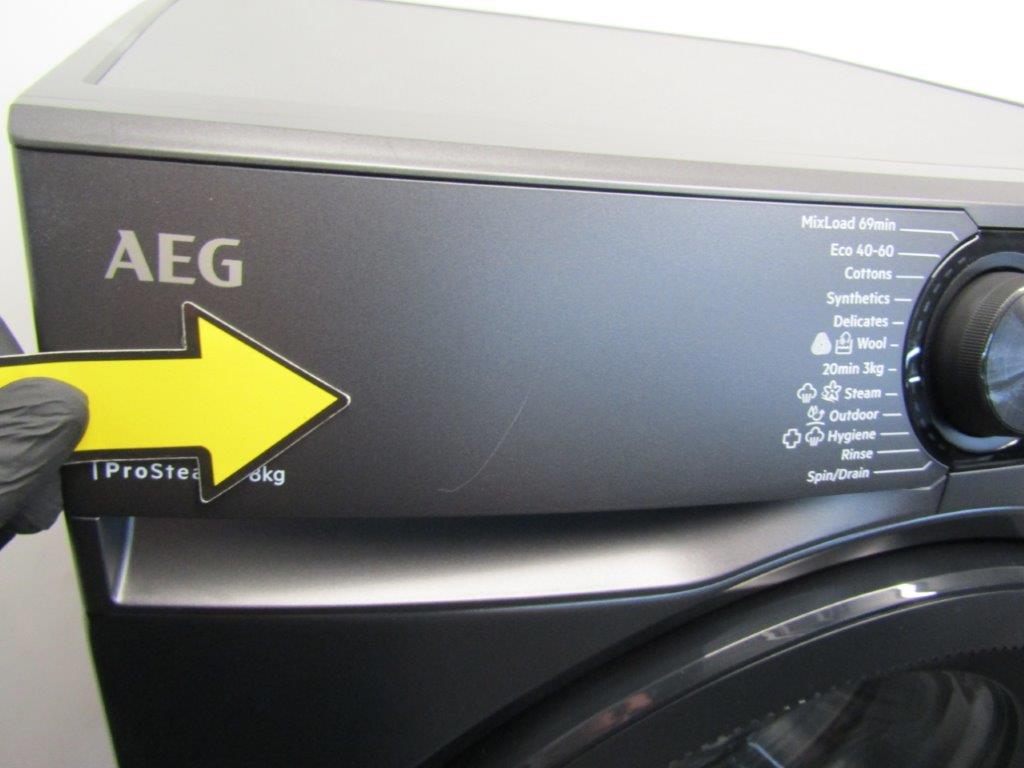 AEG LFSR7484U4B Washing Machine 8kg 1400rpm Dark Silver GRADE B