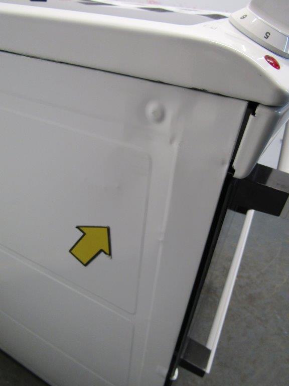 Zanussi ZCV66250WA Electric Cooker 60cm with Ceramic Hob in White GRADE B