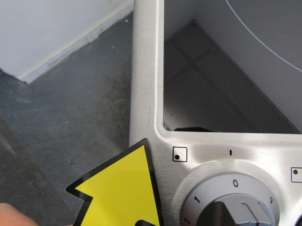 AEG CCX6540ACM Ceramic Cooker 60cm in Stainless Steel Grade A