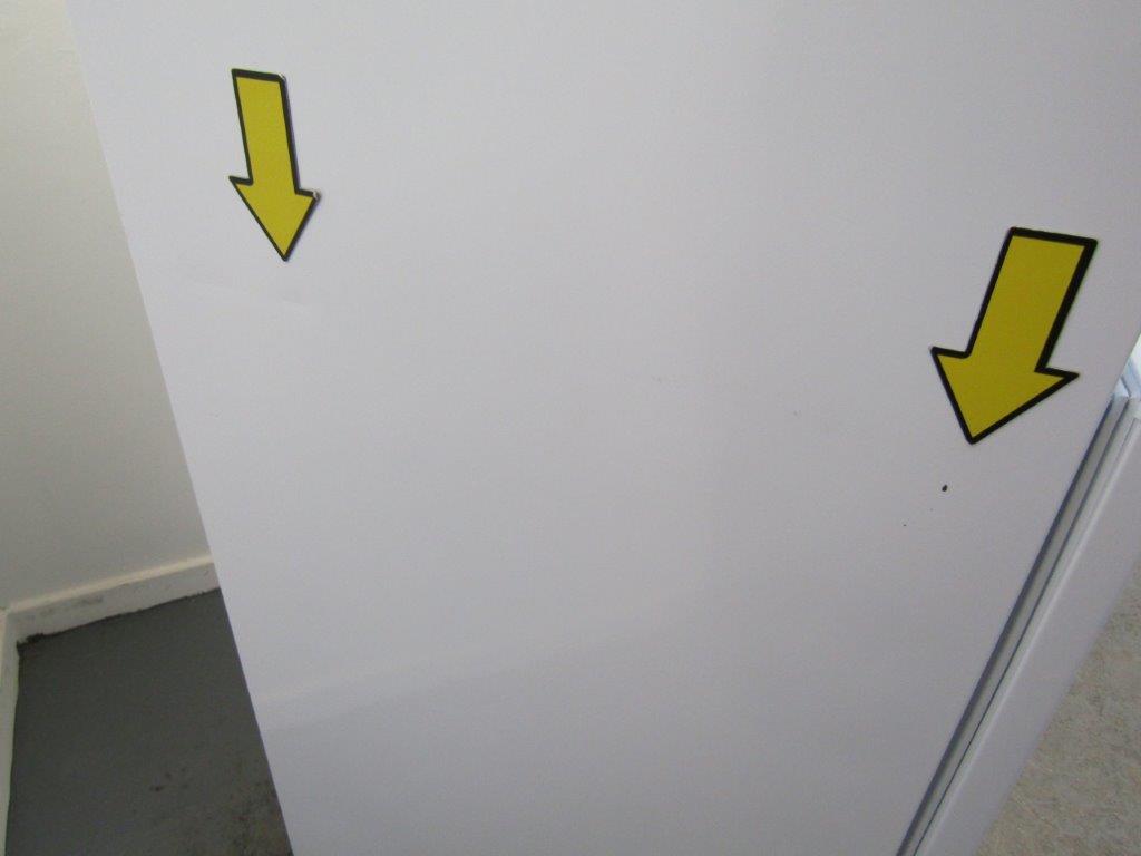 Hotpoint HBC185050F1 Integrated 50:50 Fridge Freezer Sliding GRADE A