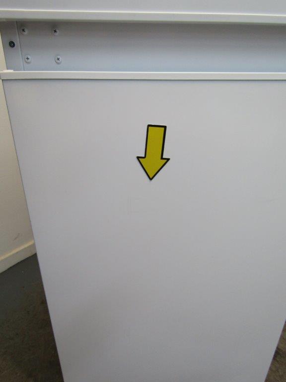 Hotpoint HBC185050F1 Integrated 50:50 Fridge Freezer Sliding GRADE A