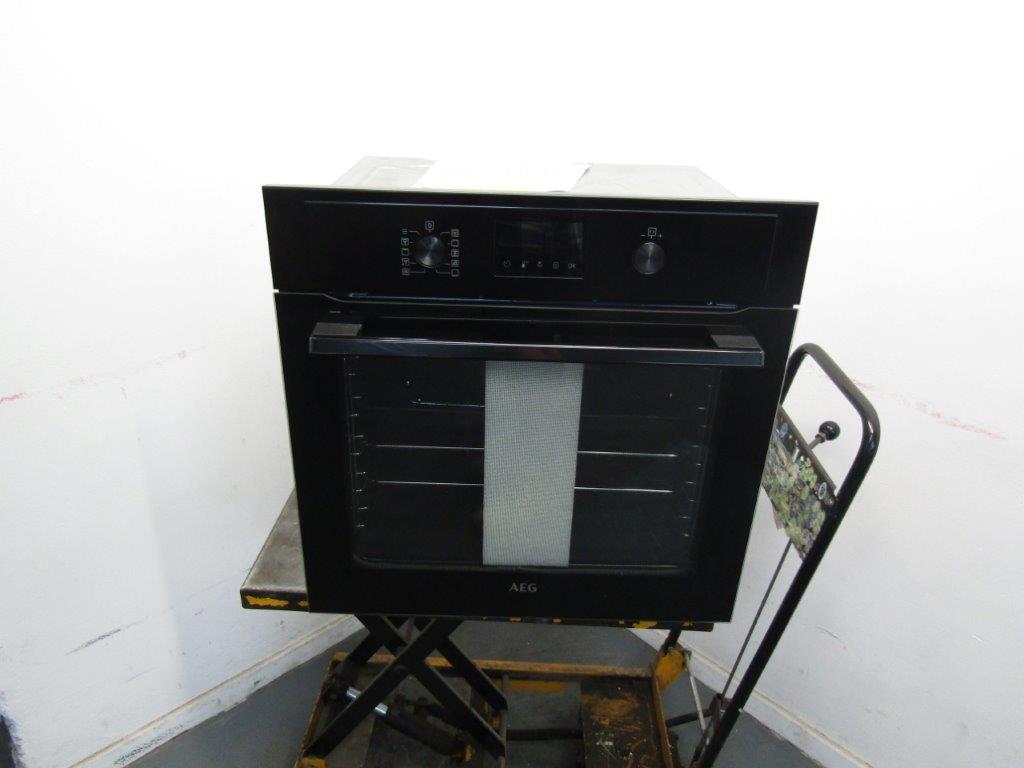 AEG BPX535061B Single Oven Electric Built in Pyrolytic  Black GRADE A
