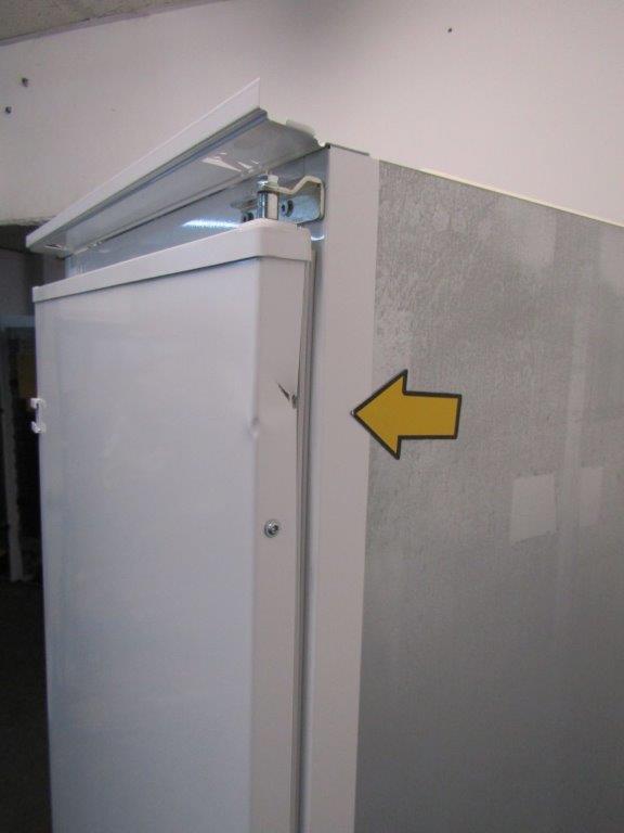 AEG OSC6N181ES Fridge Freezer Fully Integrated 70:30 No Frost Sliding GRADE A