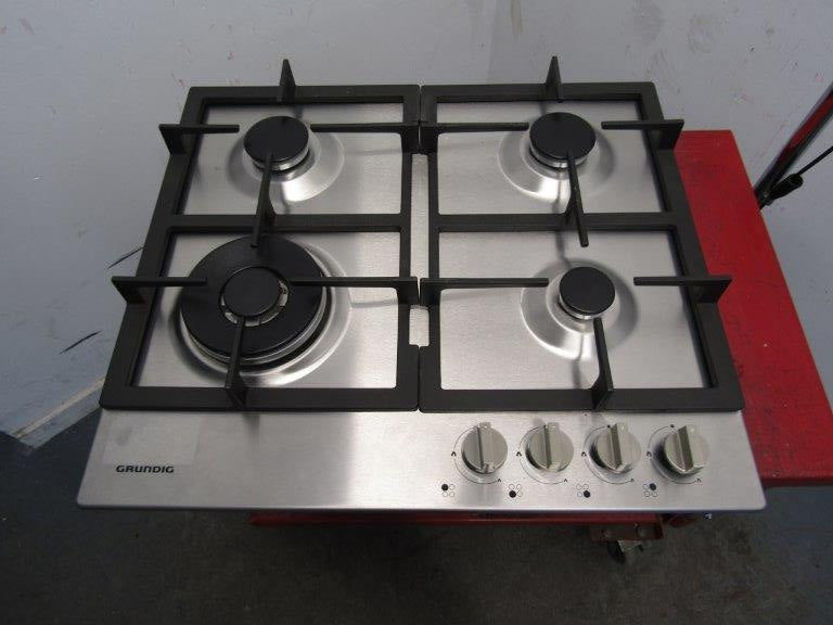 Grundig GIG62434250X Gas Hob 60cm 4 Burner in Stainless Steel GRADE B