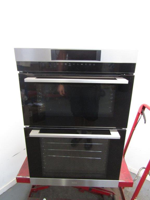 AEG DCK731110M Double Oven Built In Stainless Steel REFURBISHED