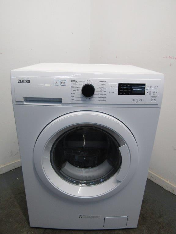 Zanussi ZWD76NB4PW Washer Dryer 7kg + 4kg 1600 rpm in White GRADE A