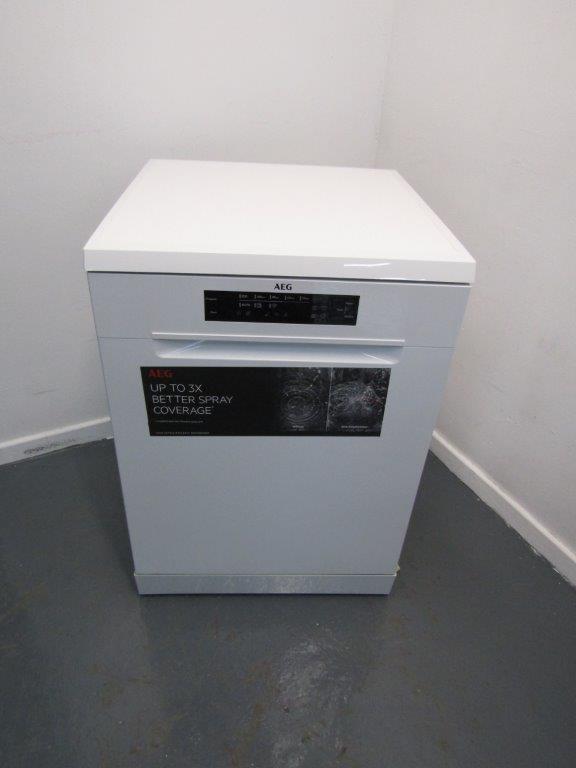 AEG FFB74917ZW Full Size Dishwasher Freestanding White GRADE A