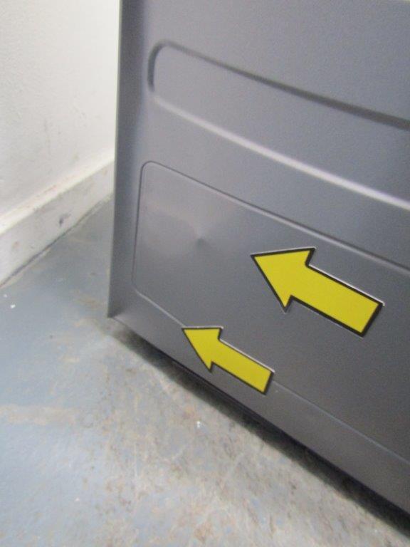 Hoover BATDH7A1TCER-80 Tumble Dryer 7kg Heat Pump Integrated Anthracite GRADE A