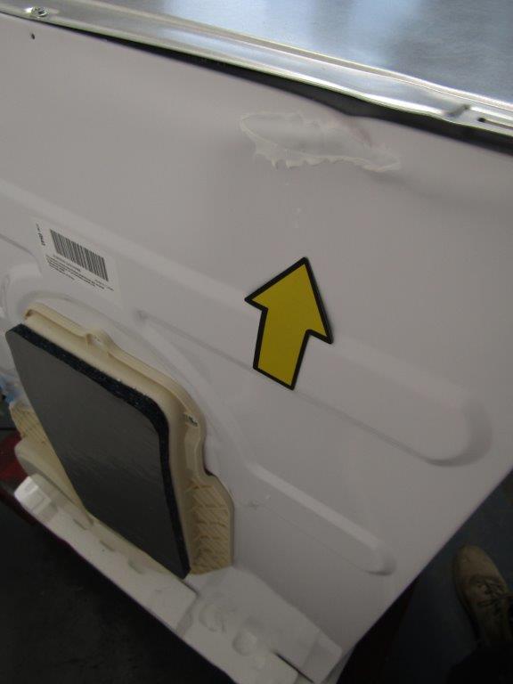 Haier HDBIH7A2TBEX Fully Integrated 7kg Heat Pump Dryer in White GRADE A