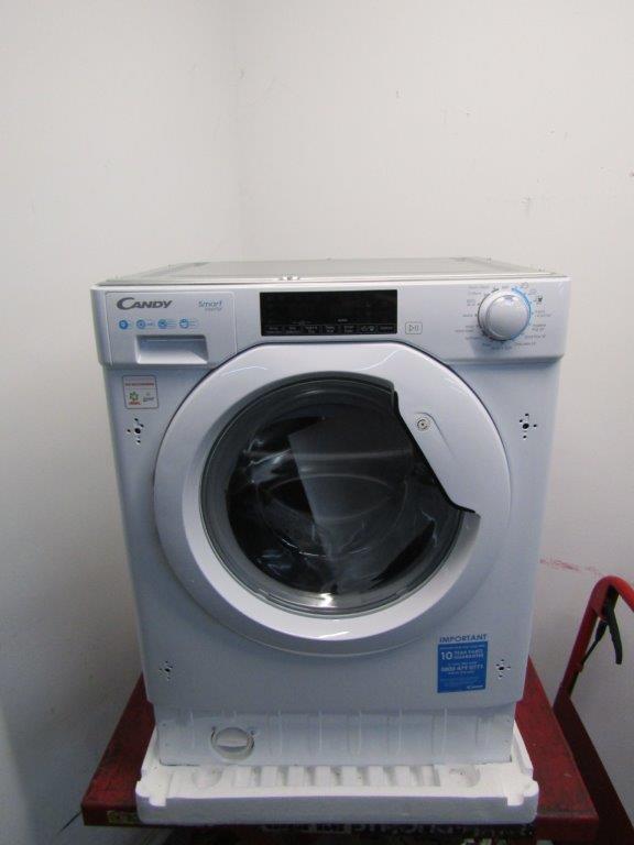 Candy CSD49TWM5/1-80 9kg 1400rpm Integrated AutoDose Washing Machine White GRADE A