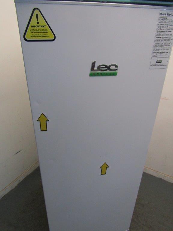 Lec LSFSR288UK Laboratory Refrigerator Tall 288L Solid Door White REFURBISHED