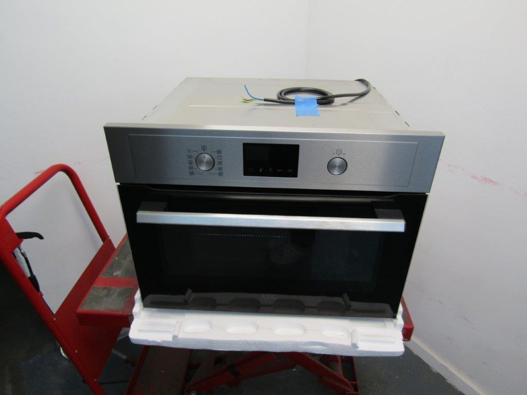 AEG KMX365060M Combi Integrated Microwave Oven Stainless Steel GRADE A