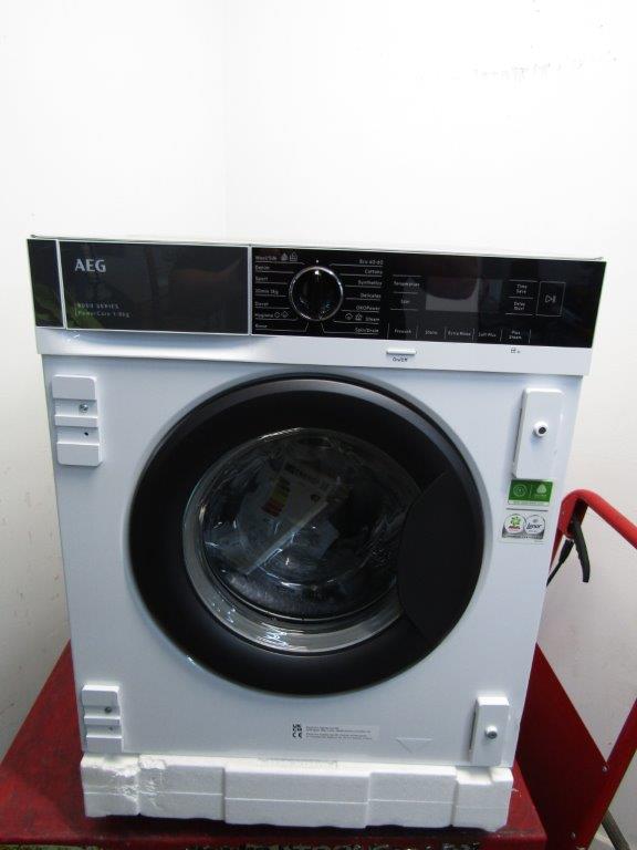 AEG LF8E8436BI Washing Machine Integrated Power 8kg 1400rpm White GRADE B