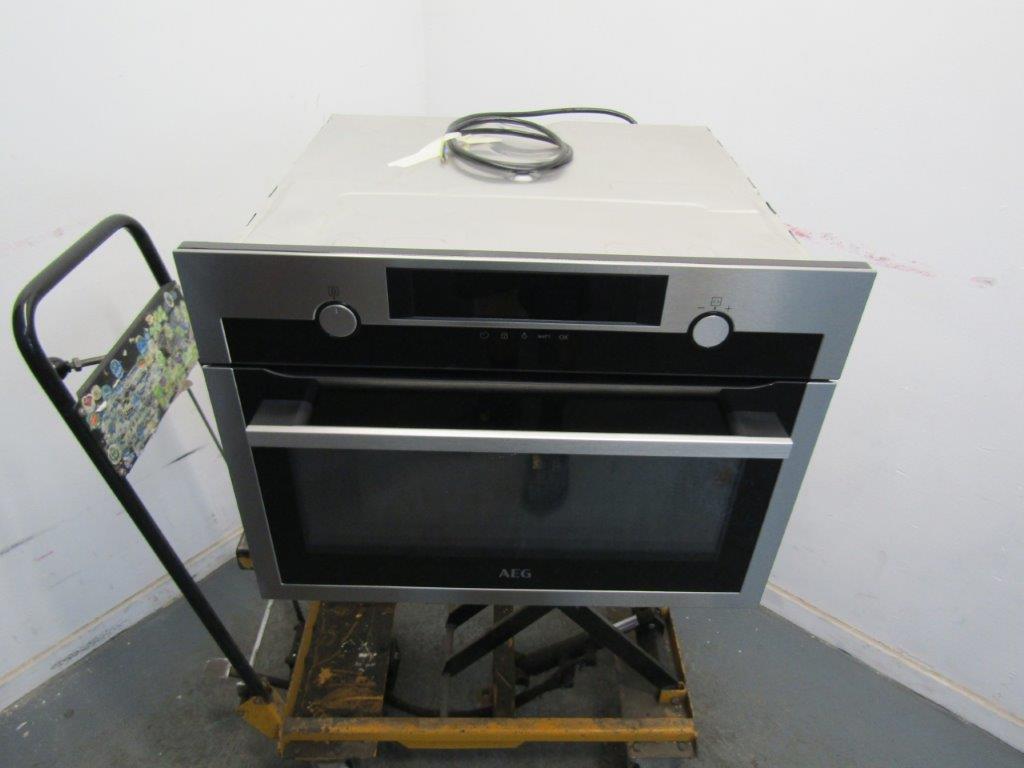 AEG KME525860M Integrated Microwave and Grill Stainless Steel REFURBISHED